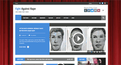 Desktop Screenshot of fightagainstrape.com